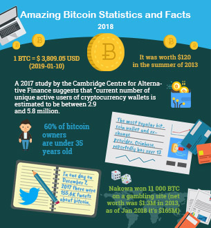Amazing Bitcoin Statistics and Facts